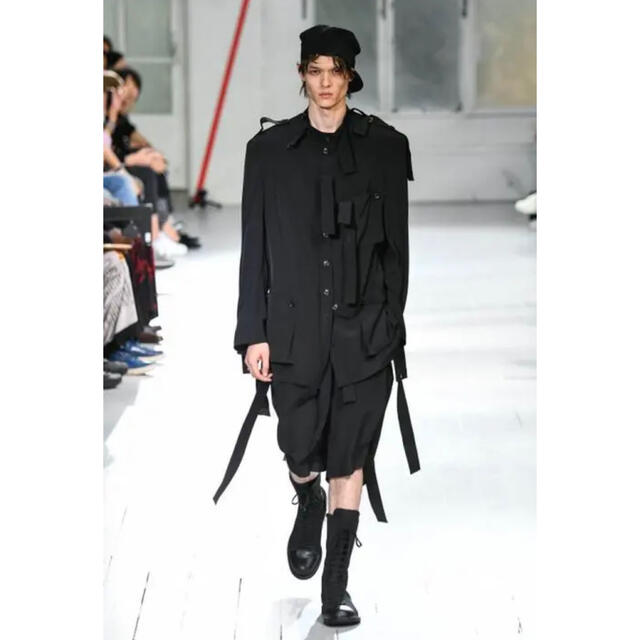 日本最大の Yohji Yamamoto - yohjiyamamoto20ss 共布テープジャケット