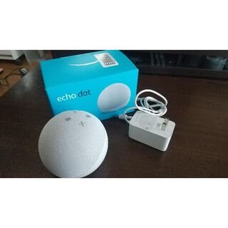 Echo Dot 第4世代 -  with Alexa、グレーシャーホワイト(スピーカー)