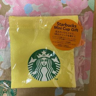 スターバックスコーヒー(Starbucks Coffee)のスタバ　ミニカップギフト　巾着　スタバ　さくら　桜　(小物入れ)