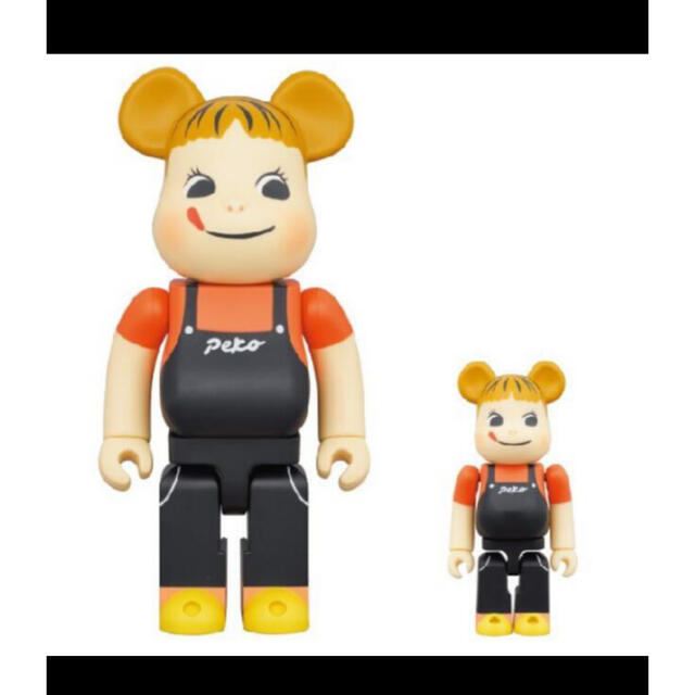 BE＠RBRICK ペコちゃん コーヒーミルキー 100％& 400％おもちゃ/ぬいぐるみ