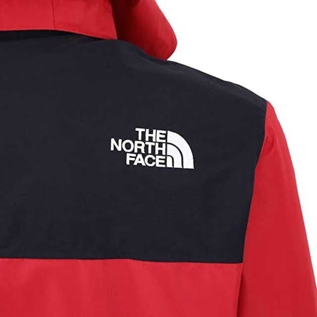 THE NORTH FACE(ザノースフェイス)の【日本未発売】ノースフェイス　マウンテンジャケット　レッド　L メンズのジャケット/アウター(マウンテンパーカー)の商品写真