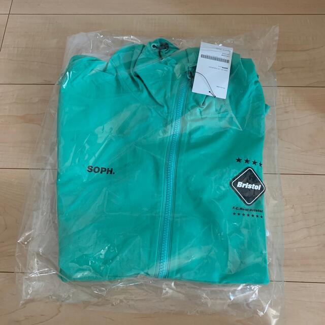 M NYLON HOODED BLOUSON FCRB  LIGHT BLUE