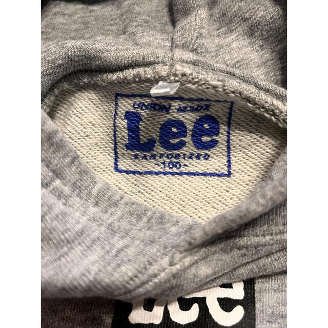 Lee(リー)のLee キッズパーカー【100サイズ】 キッズ/ベビー/マタニティのキッズ服男の子用(90cm~)(Tシャツ/カットソー)の商品写真