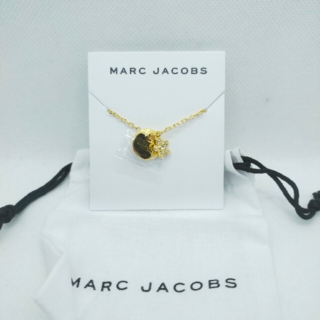 MARC JACOBS(マークジェイコブス)の【新品未使用】 マークジェイコブス ネックレス ゴールド レディースのアクセサリー(ネックレス)の商品写真