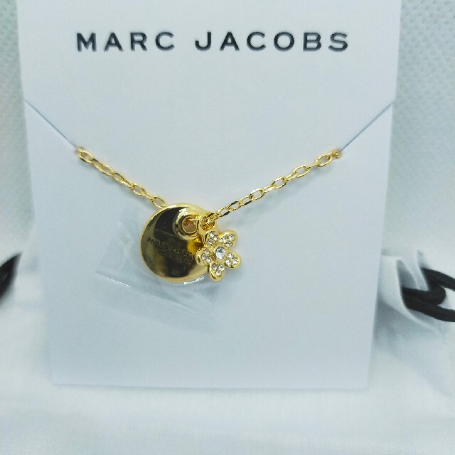 MARC JACOBS(マークジェイコブス)の【新品未使用】 マークジェイコブス ネックレス ゴールド レディースのアクセサリー(ネックレス)の商品写真