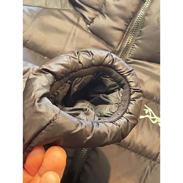 ARC'TERYX(アークテリクス)のセリウムSVフーディ　ブラックLサイズ メンズのジャケット/アウター(ダウンジャケット)の商品写真