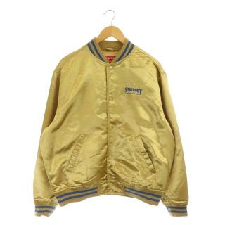 シュプリーム(Supreme)のシュプリーム ジャケット ブルゾン ジップアップ M ゴールド /HK ■OS(ブルゾン)