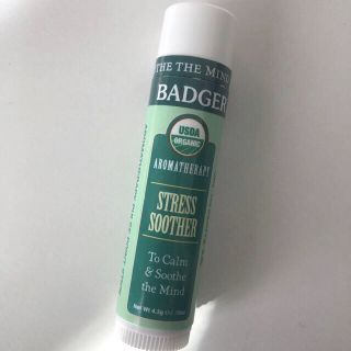 コスメキッチン(Cosme Kitchen)のBadgerバジャーアロマセラピーストレススーザーStress Soother(エッセンシャルオイル（精油）)