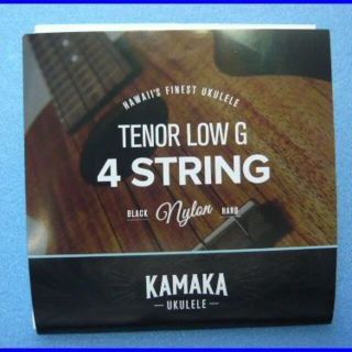 Tenor LOW-G 4String カマカウクレレ弦テナー１セット(コンサートウクレレ)