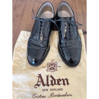 オールデン(Alden)のALDEN オールデン　内羽根ストレートチップ　US5E コードバン　小サイズ(ドレス/ビジネス)