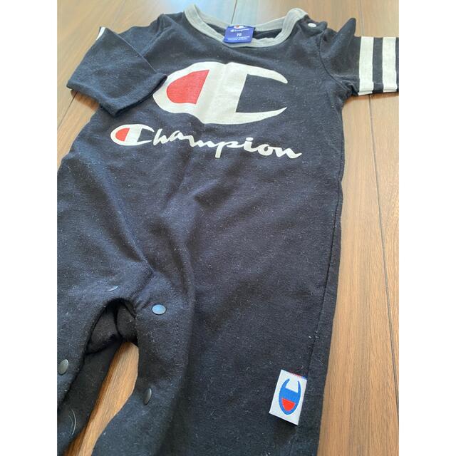 Champion(チャンピオン)のチャンピオン　ロンパース　70 キッズ/ベビー/マタニティのベビー服(~85cm)(ロンパース)の商品写真