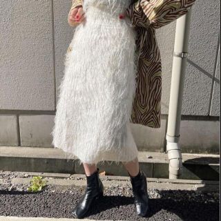 FUMIE TANAKA/フミエタナカ】feather SKの通販 by pooh's shop|ラクマ