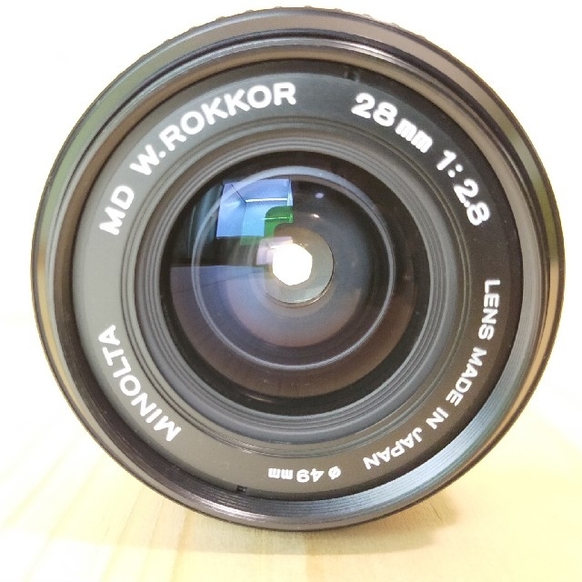 KONICA MINOLTA - 【美品】MINOLTA ミノルタ MD W.ROKKOR 28mm f2.8の ...