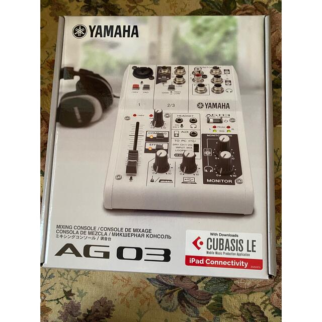 新品未開封　YAMAHA AG03