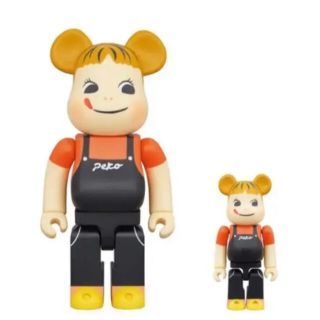 ベアブリック(BE@RBRICK)のベアブリック  ペコちゃん コーヒーミルキー 100&400%(その他)