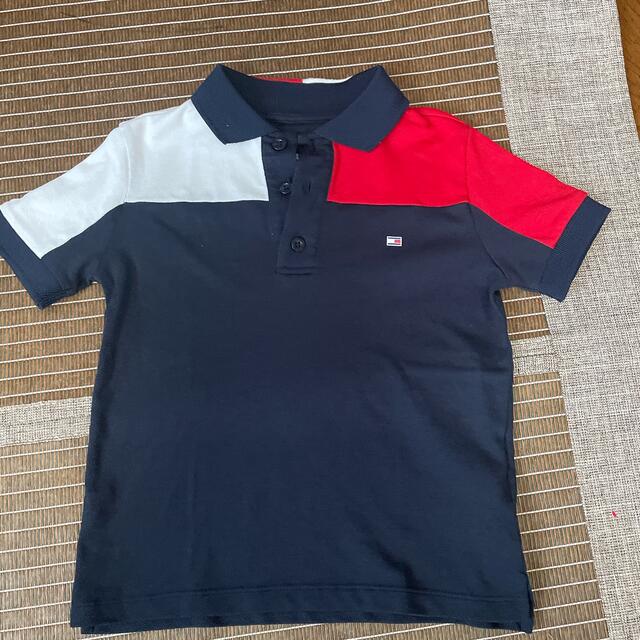 TOMMY HILFIGER(トミーヒルフィガー)の104センチ　半袖ポロシャツ キッズ/ベビー/マタニティのキッズ服男の子用(90cm~)(Tシャツ/カットソー)の商品写真