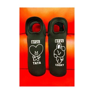 BTS ペットボトル　水筒カバー　BT21 tata tete テテ　チミー(弁当用品)