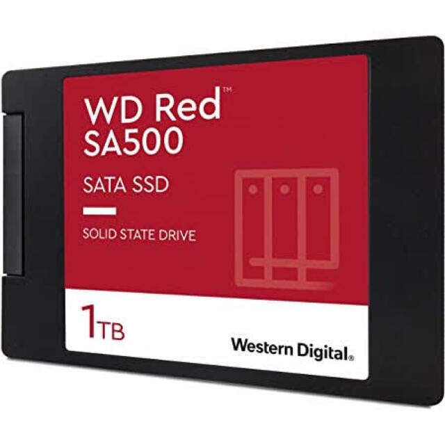 WesternDigitalSSD 1TB Red WDS100T1R0A 新品PC/タブレット