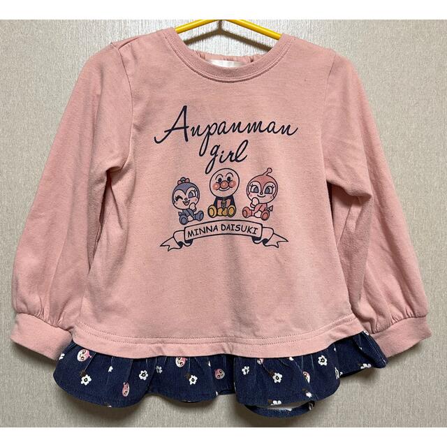 アンパンマン(アンパンマン)のアンパンマン長袖100 キッズ/ベビー/マタニティのキッズ服女の子用(90cm~)(Tシャツ/カットソー)の商品写真