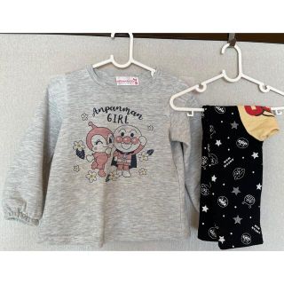 バンダイ(BANDAI)のアンパンマントレーナー、パンツ（95）(Tシャツ/カットソー)