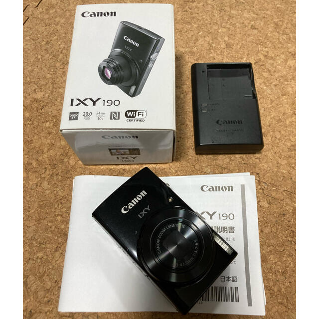 お買得限定品☆夏売れ筋 Canon IXY 190 BK コンパクトデジタルカメラ