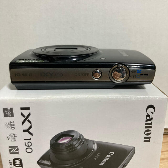 Canon ixy 190 BK 比較的美品 キャノン イクシ デジカメ