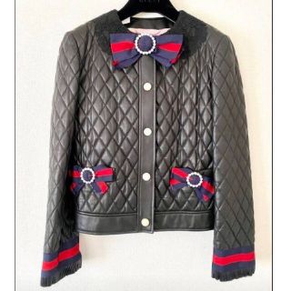 グッチ レザージャケット/革ジャン(メンズ)の通販 100点以上 | Gucciの