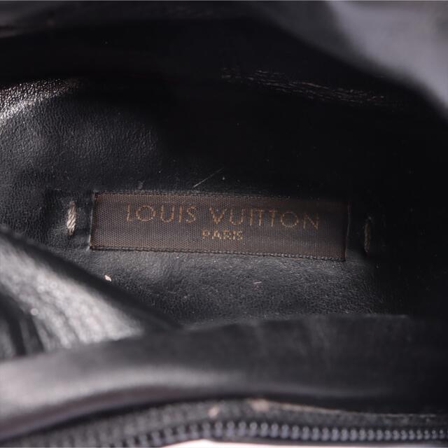 LOUIS VUITTON ルイヴィトン レザー ショートブーツ ♯34 1/2 8