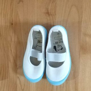 保育園　幼稚園　内ばき　15.5cm 　水色(スクールシューズ/上履き)