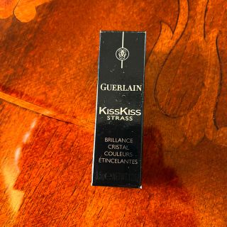 ゲラン(GUERLAIN)のGUERLAN KISS KISS  リップスティック　ローズパール新品　未使用(口紅)