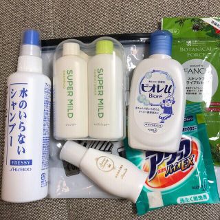 旅行用シャンプー等、お得な入院セット【一部使用済み品】(その他)