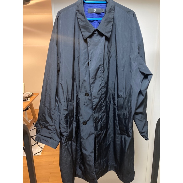 UNIQLO(ユニクロ)のUNIQLO +J　ユニクロ　プラスJ　2021SS ブラック メンズのジャケット/アウター(ステンカラーコート)の商品写真