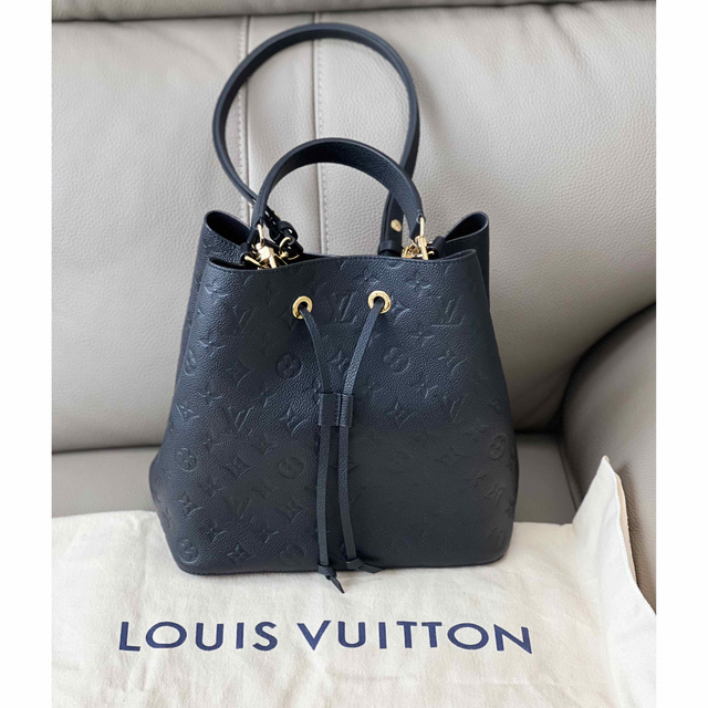 LOUIS VUITTON(ルイヴィトン)の【美品】ルイヴィトン　ネオノエ  MM   モノグラム・アンプラント　ノワール レディースのバッグ(ショルダーバッグ)の商品写真