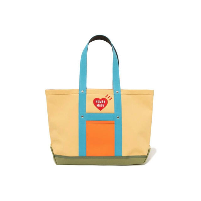 HUMAN MADE(ヒューマンメイド)のmulti color tote bag medium マルチカラートート メンズのバッグ(トートバッグ)の商品写真