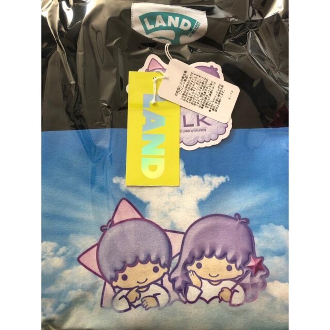 MILKBOY - land by milkboyリトルツインスターズ キキララ ロンT MILKBOY - land by milkboyリトルツインスターズ キキララ ロンT