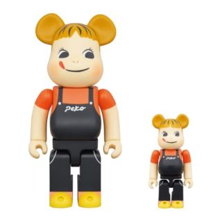 フジヤ(不二家)の未開封 BE＠RBRICK ペコちゃん コーヒーミルキー 100％ ＆ 400％(フィギュア)