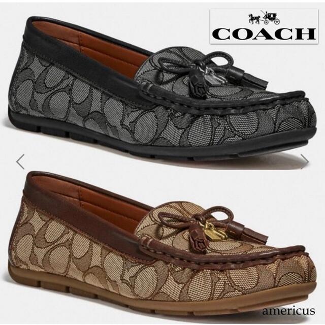 COACH   【コーチ】　シューズ　ローファー　スリッポン　美品✨