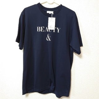 ビューティアンドユースユナイテッドアローズ(BEAUTY&YOUTH UNITED ARROWS)の新品未使用　ユナイテッドアローズBEAUTY&YOUTH 半袖ＴシャツLサイズ(Tシャツ/カットソー(半袖/袖なし))