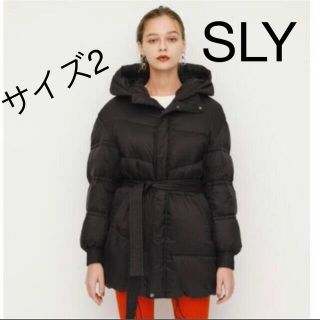 スライ(SLY)のMM様12/1までお取り置きです。他の方のご購入はご遠慮下さい。(ダウンジャケット)