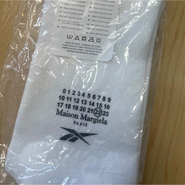 Maison Martin Margiela(マルタンマルジェラ)のマルジェラ×リーボック スニーカー付属足袋ソックス レディースのレッグウェア(ソックス)の商品写真