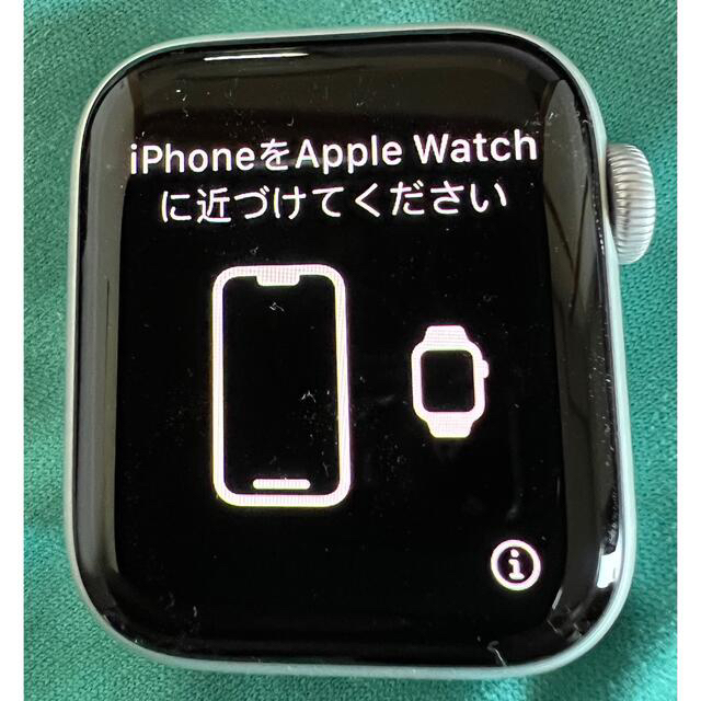 Apple Watch(アップルウォッチ)のApple Watch SE NIKE GPS 40mm シルバー スマホ/家電/カメラのスマホアクセサリー(その他)の商品写真