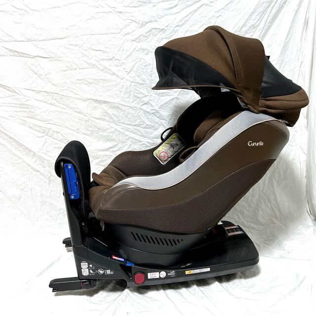 360度回転！ISOFIX&ベルト両用　アップリカ クルリラ モアレブラウン 2