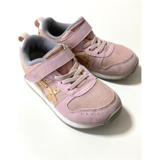 アシックス(asics)のアシックス  ピンク　18.5センチ　スクスク SUKU2 ミクト  子供靴 (スニーカー)