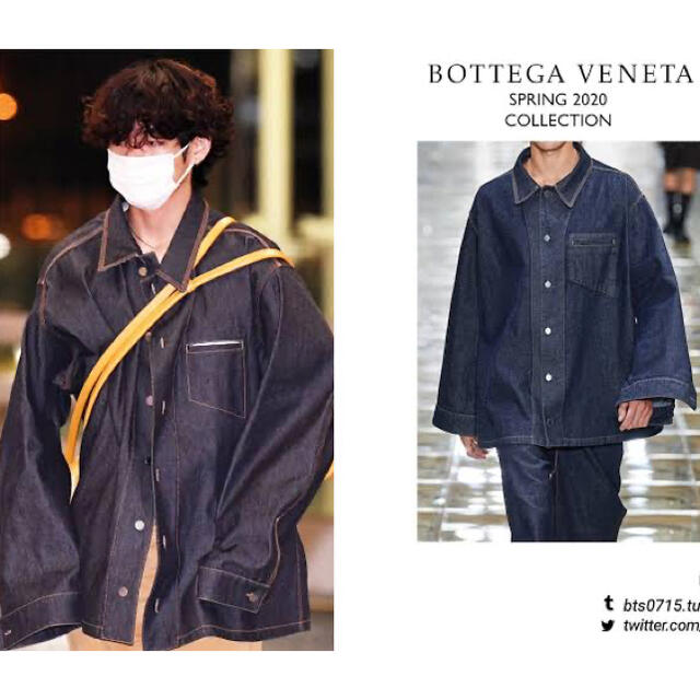 素敵でユニークな Veneta Bottega - オーバーデニムシャツ 20ss bottegaveneta シャツ