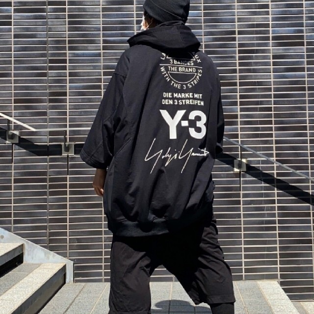 お得セット Y-3 15周年ロゴ パーカー aob.adv.br