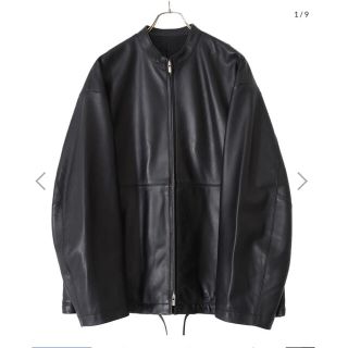 シュタイン(stein)のstein OVERSIZED LEATHER ZIP JACKET(レザージャケット)