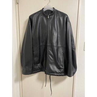 stein - stein OVERSIZED LEATHER ZIP JACKETの通販 by