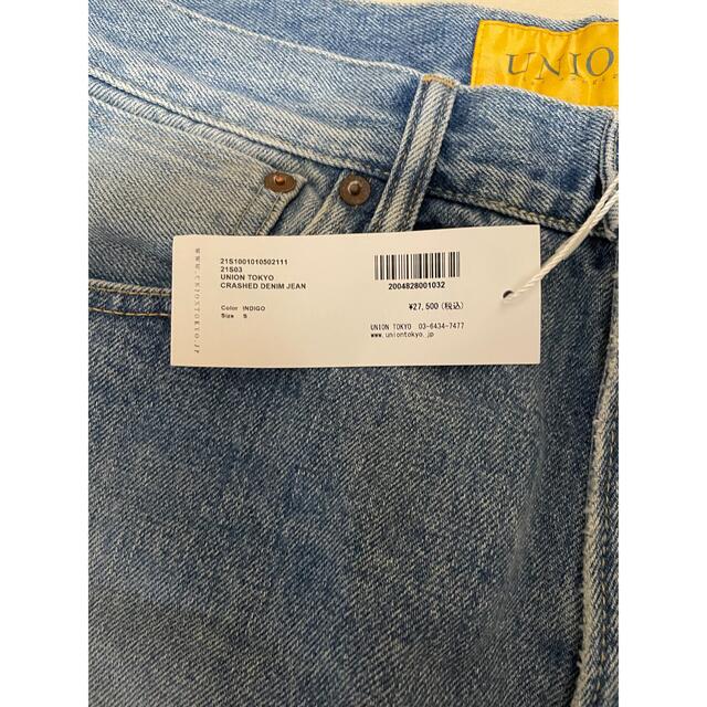 Union Original Crashed Denim Jean メンズのパンツ(デニム/ジーンズ)の商品写真