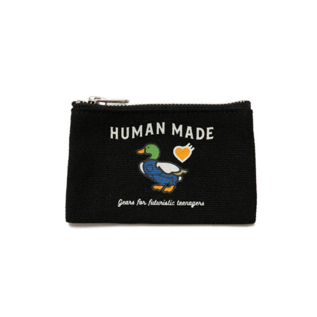 公式即完売！HUMAN MADE・CARD CASE/BLACK
