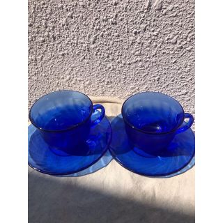 Blue Cup and saucer(食器)